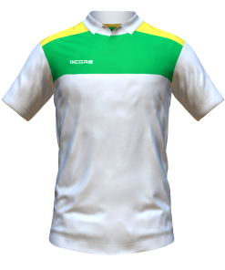 Score Tricol Polo white-green-yellow