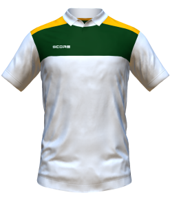 Score Tricol Polo white-bottle-orange