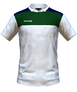 Score Tricol Polo white-bottle-navy