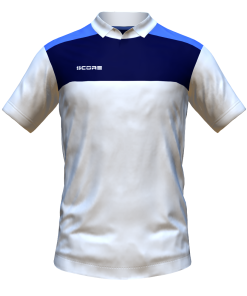 Score Tricol Polo white-navy-royal