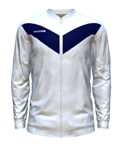 Score Basic V Track Jacket white-navy
