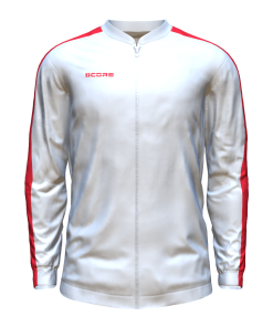 Score Classic Track Jacket white-red