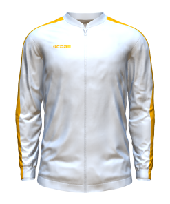 Score Classic Track Jacket white-orange