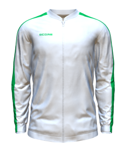 Score Classic Track Jacket white-green