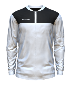 Score Club Track Jacket white-black