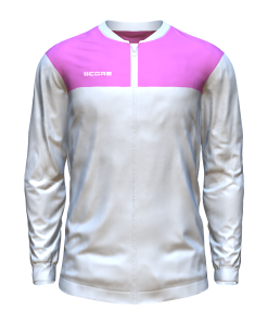 Score Club Track Jacket white-pink