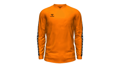 Hummel Club Core Track Jacket - Orange Tiger