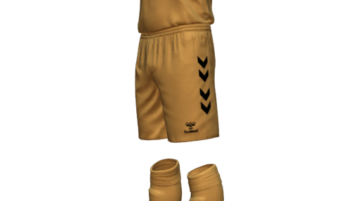 Hummel Club Core Shorts - Antique Gold