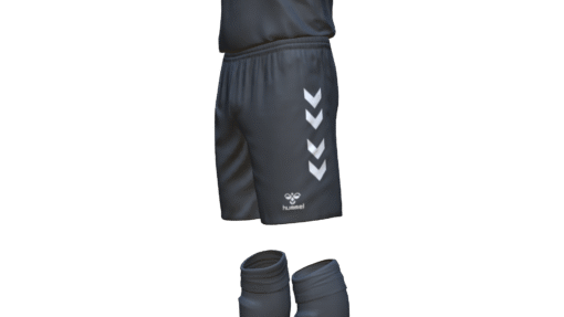 Hummel Club Core Shorts - Ashphalt