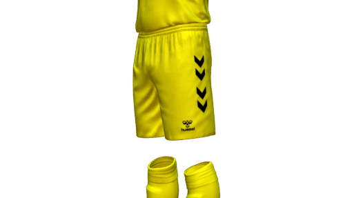 Hummel Club Core Shorts - Blazing Yellow