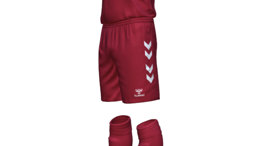 Hummel Club Core Shorts - Chilli Pepper
