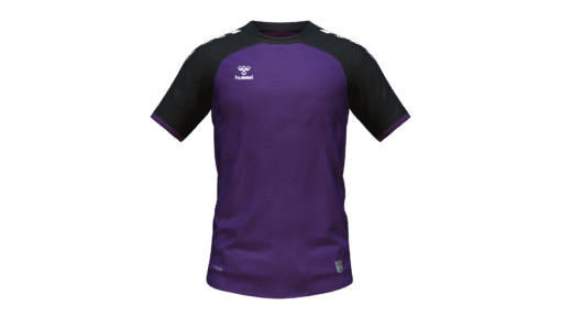 Hummel Club Match Jersey - Acai-Black