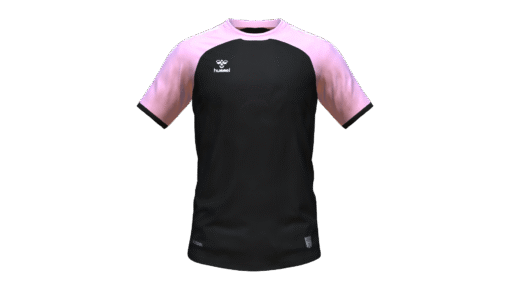 Hummel Club Match Jersey - Black-Cotton Candy