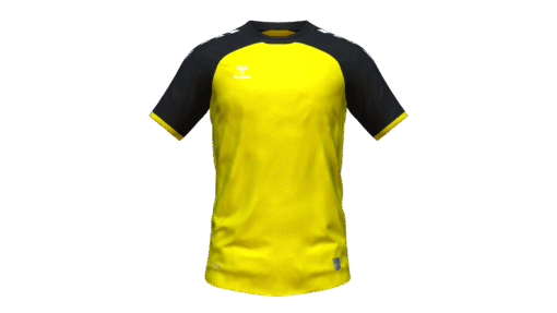 Hummel Club Match Jersey - Blazing Yellow-Black