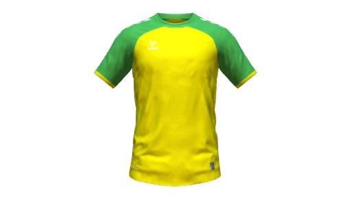Hummel Club Match Jersey - Blazing Yellow-Green Gecko