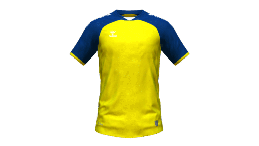 Hummel Club Match Jersey - Blazing Yellow-Marine