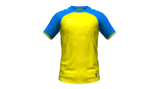 Hummel Club Match Jersey - Blazing Yellow-True Blue