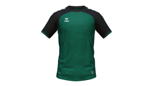 Hummel Club Match Jersey - Evergreen-Black