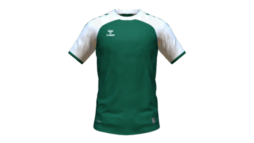 Hummel Club Match Jersey - Evergreen-White