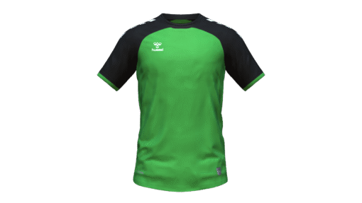 Hummel Club Match Jersey - Green Gecko-Black