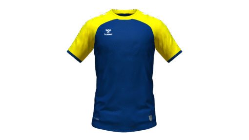 Hummel Club Match Jersey - Marine-Blazing Yellow