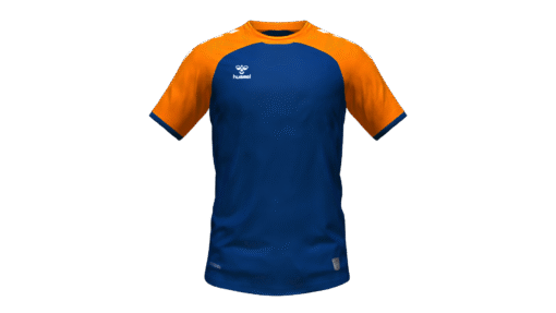 Hummel Club Match Jersey - Marine-Orange Tiger