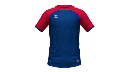 Hummel Club Match Jersey - Marine-True Red