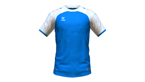 Hummel Club Match Jersey - True Blue-White