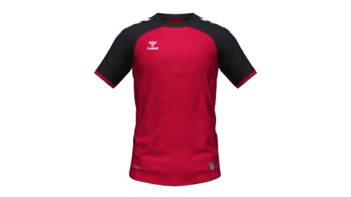 Hummel Club Match Jersey - True Red-Black
