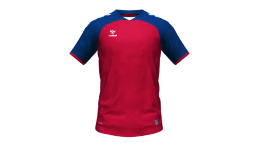 Hummel Club Match Jersey - True Red-Marine