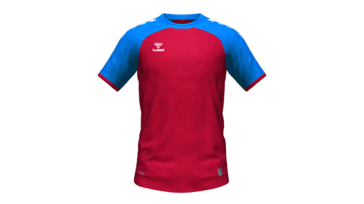 Hummel Club Match Jersey - True Red-True Blue