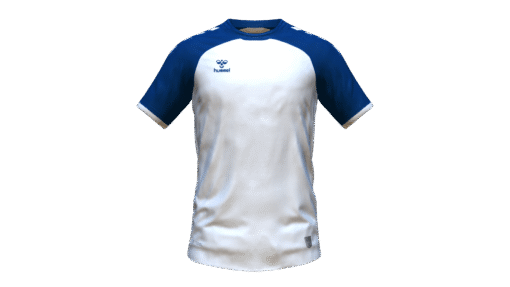 Hummel Club Match Jersey - White-Marine