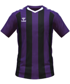 Hummel Club Stripe Jersey - Acai-Black