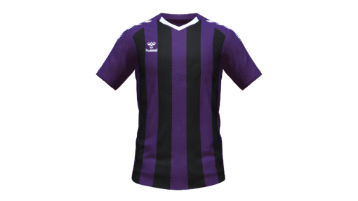 Hummel Club Stripe Jersey - Acai-Black