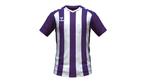 Hummel Club Stripe Jersey - Acai-White