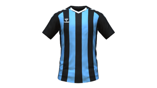 Hummel Club Stripe Jersey - Black-Argentina Blue