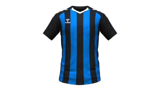 Hummel Club Stripe Jersey - Black-True Blue