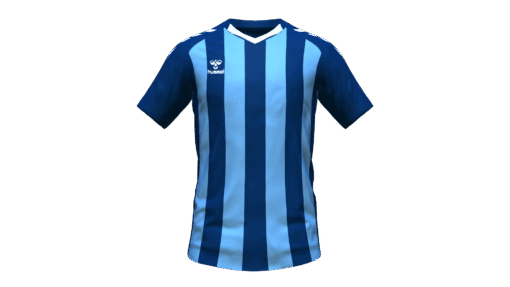Hummel Club Stripe Jersey - Marine-Argentina Blue