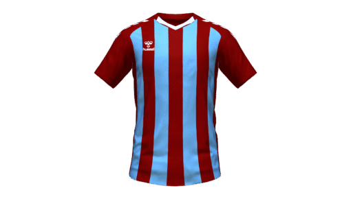 Hummel Club Stripe Jersey - Maroon-Argentina Blue