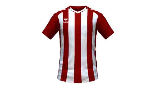 Hummel Club Stripe Jersey - Maroon-White