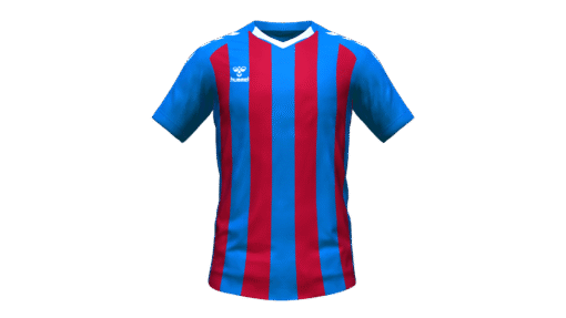 Hummel Club Stripe Jersey - True Blue-True Red