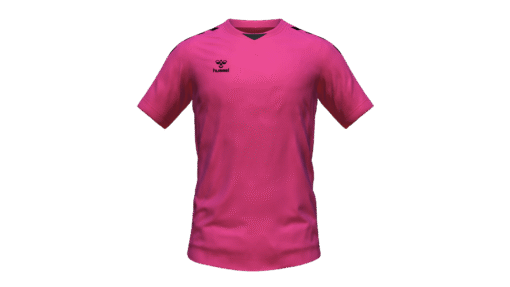Hummel Club Core Jersey - Raspberry Sorbet