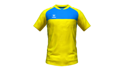 Hummel Playful Jersey - Blazing Yellow-True Blue