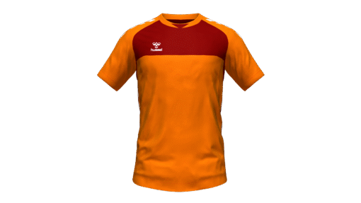Hummel Playful Jersey - Orange Tiger-Maroon