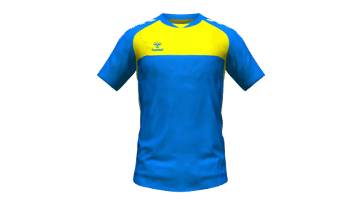 Hummel Playful Jersey - True Blue-Blazing Yellow