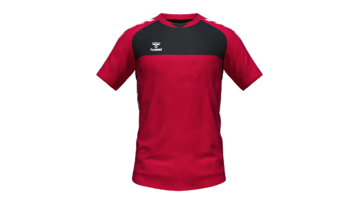 Hummel Playful Jersey - True Red-Black