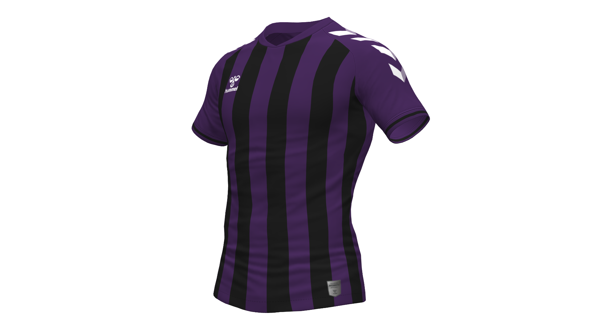 Hummel Stripe Jersey - Acai-Black