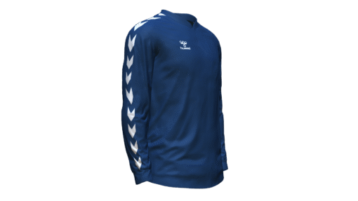 Hummel Chevron Track Jacket - Blue Coral