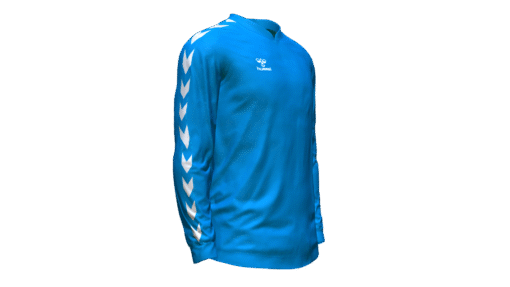 Hummel Chevron Track Jacket - Blue Danube