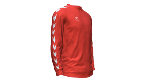 Hummel Chevron Track Jacket - Fire Red